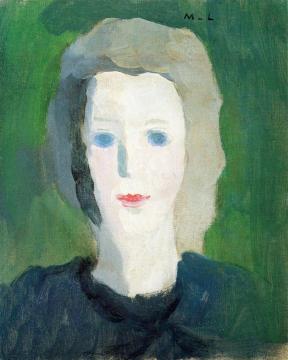 Woman's Head Artwork by Marie Laurencin