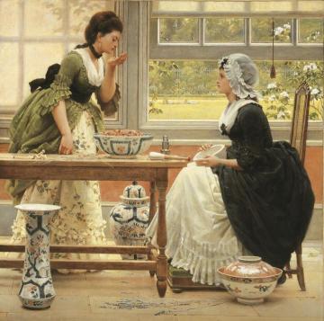 Pot-Pourri Artwork by George Dunlop Leslie