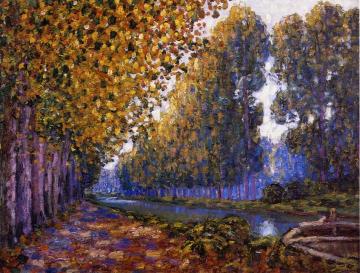 The Moret Canal, Autumn Effect Artwork by Francis Picabia