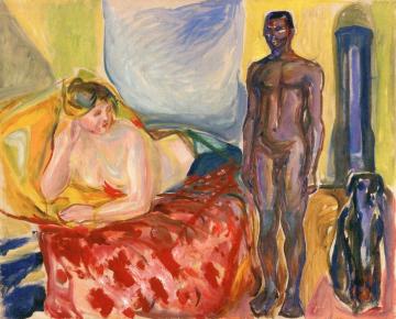 Cleopatra And The Slave Artwork by Edvard Munch