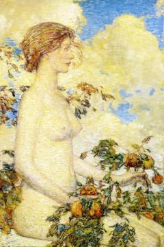 Pomona Artwork by Frederick Childe Hassam