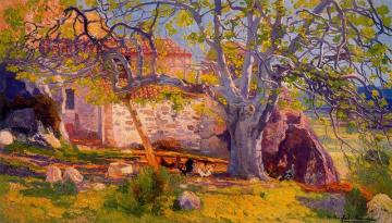 The Fig Tree Artwork by Hermen Anglada Camarasa