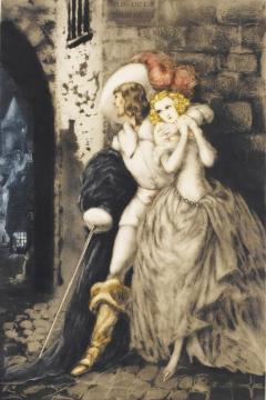 D'artagnan Artwork by Louis Icart