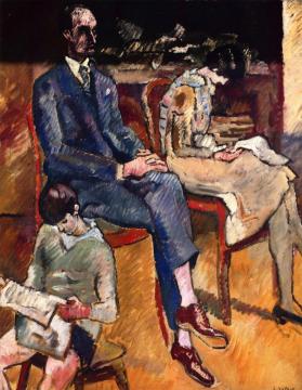 Monteran's Family Artwork by Louis Valtat