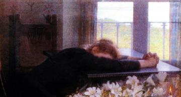 Alone Artwork by Emilio Longoni