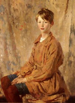 Portrait Of Master Spottiswoode Artwork by Sir William Orpen