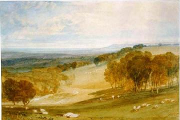 The Vale of Pevensey from Rosehill Park Artwork by Joseph Mallord William Turner