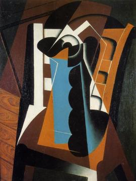 Still Life On A Chair Artwork by Juan Gris