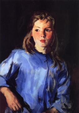 Blond Bridget Lavelle Artwork by Robert Henri