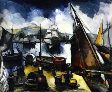 The Harbor Artwork by Maurice De Vlaminck