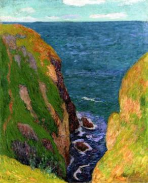 Trou de l'Enfer at Groix Artwork by Henry Moret