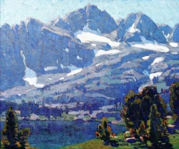 Sierra Lake, Fifth Lake Artwork by Edgar Alwyn Payne