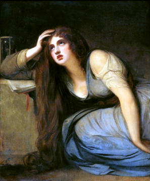 Lady Hamilton As The Magdalene Artwork by George Romney