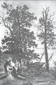 Night Artwork by Ivan Ivanovich Shishkin