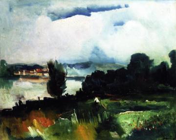 The Pond Artwork by Maurice De Vlaminck