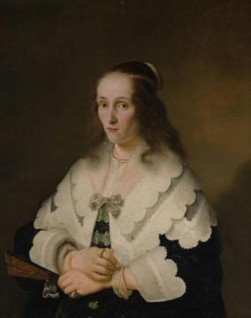 Portrait of a Woman Artwork by Ferdinand Bol