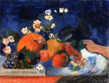 Mona Mona, Tasty Artwork by Paul Gauguin
