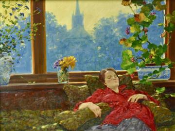Red Flannel Artwork by David Hettinger