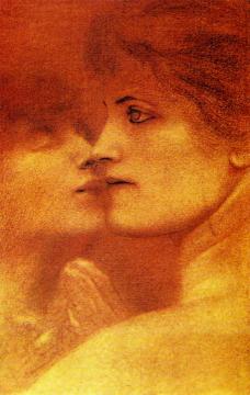 Study Of Women Artwork by Fernand Khnopff