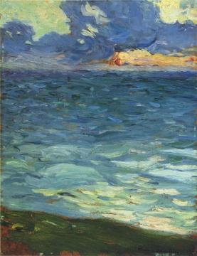 By the Sea Artwork by Henri Martin