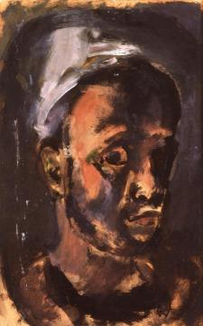 Self-Portrait Artwork by Georges Rouault