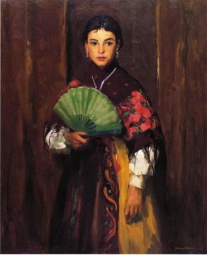 Spanish Girl Of Segovia Artwork by Robert Henri