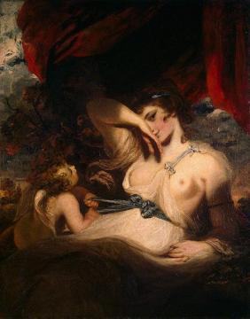 Cupid Untying The Zone Of Venus Artwork by Sir Joshua Reynolds