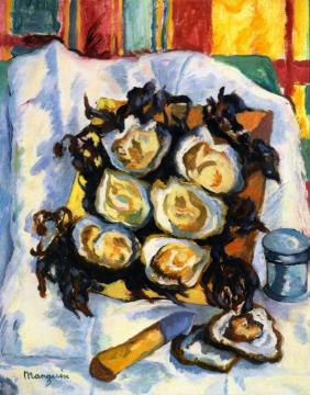 Oysters from Belon Artwork by Henri Manguin