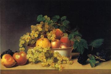Still Life With Fruit On A Tabletop Artwork by James Peale