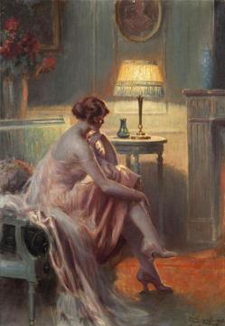 The Boudoir Artwork by Delphin Enjolras