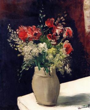 Bouquet Of Flowers Artwork by Maurice De Vlaminck
