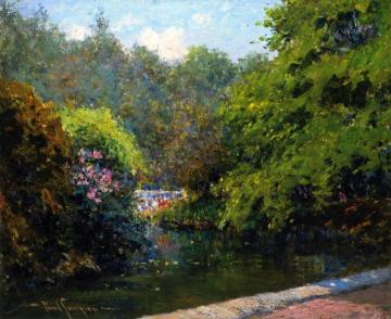 Vale of Cashmere, Prospect Park, Brooklyn Artwork by Paul Sawyier