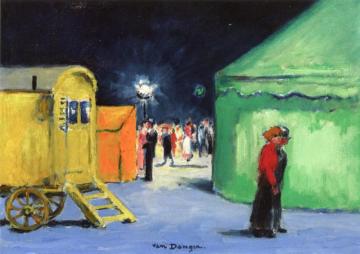The Circus, Carnival At La Villette Artwork by Kees Van Dongen