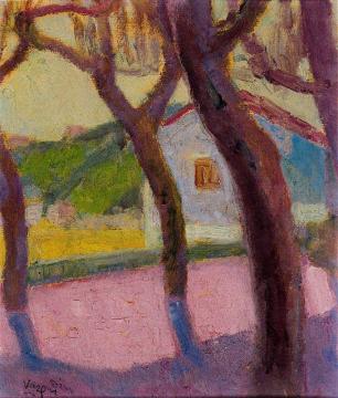 Sunset In Rosa Artwork by Daniel Vazquez Diaz