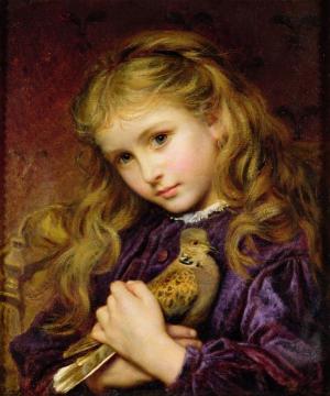 The Turtle Dove Artwork by Sophie Anderson