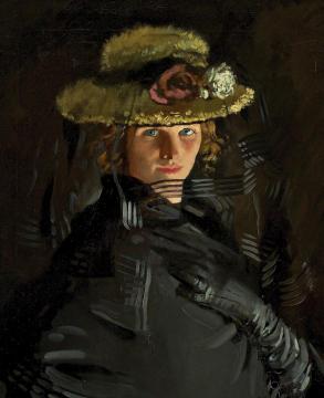 Portrait of Grace (The Artist's 1st Wife) Artwork by Sir William Orpen