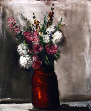 Flowers Artwork by Maurice De Vlaminck