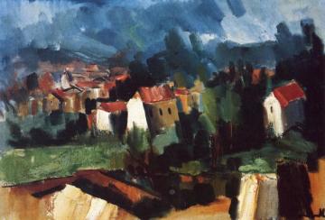 Landscape Artwork by Maurice De Vlaminck
