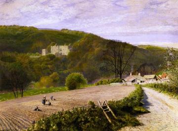 Barden Tower, Yorkshire Artwork by John Atkinson Grimshaw