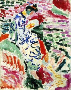 Japanese Woman at the Seashore Artwork by Henri Matisse