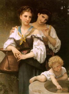 The Secret Artwork by William Adolphe Bouguereau
