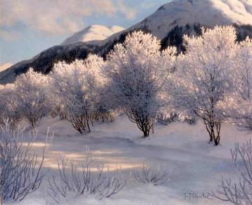 Hiver, Haute Savoie, Suisse Artwork by Ivan Fedorovich Choultse