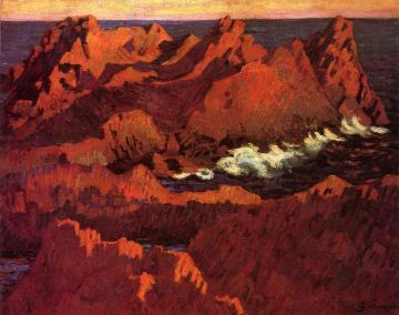 Agay, l'Ile Besse Artwork by Armand Guillaumin