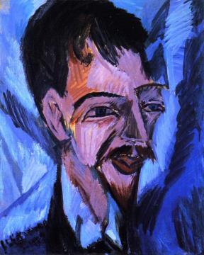 Dr. Alfred Döblin Artwork by Ernst Ludwig Kirchner