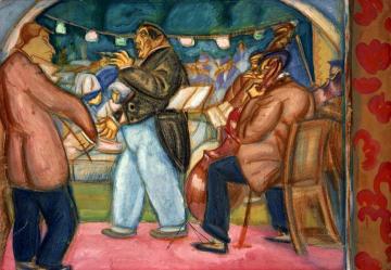 Musicians Artwork by Boris Grigoriev