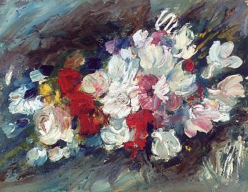 Spray Of Flowers Artwork by Maurice De Vlaminck