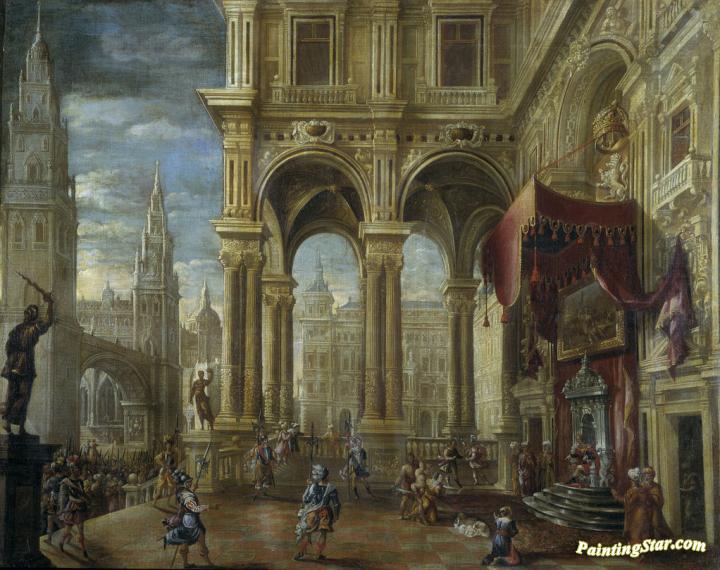 The Judgement of Solomon Artwork by Francisco Gutierrez Cabello