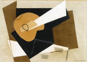 The Guitar Artwork by Henri Laurens