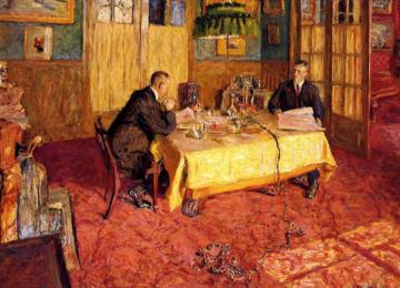 Henry and Marcel Kapferer Artwork by Edouard Vuillard
