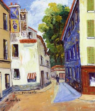 Rue Des Perchamps Artwork by Elisée Maclet